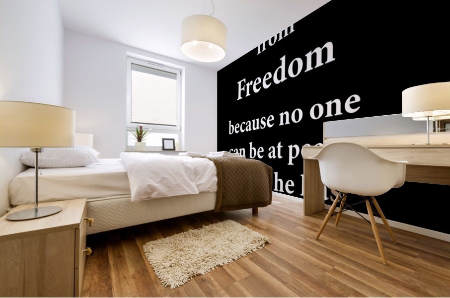 Peace From Freedom 2 Mural print