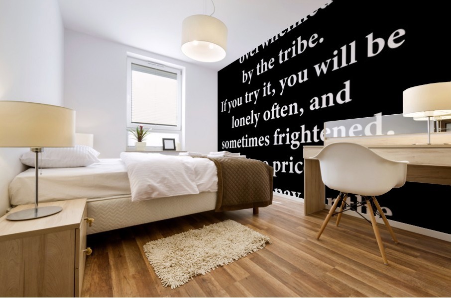 Owning Yourself 2 Mural print