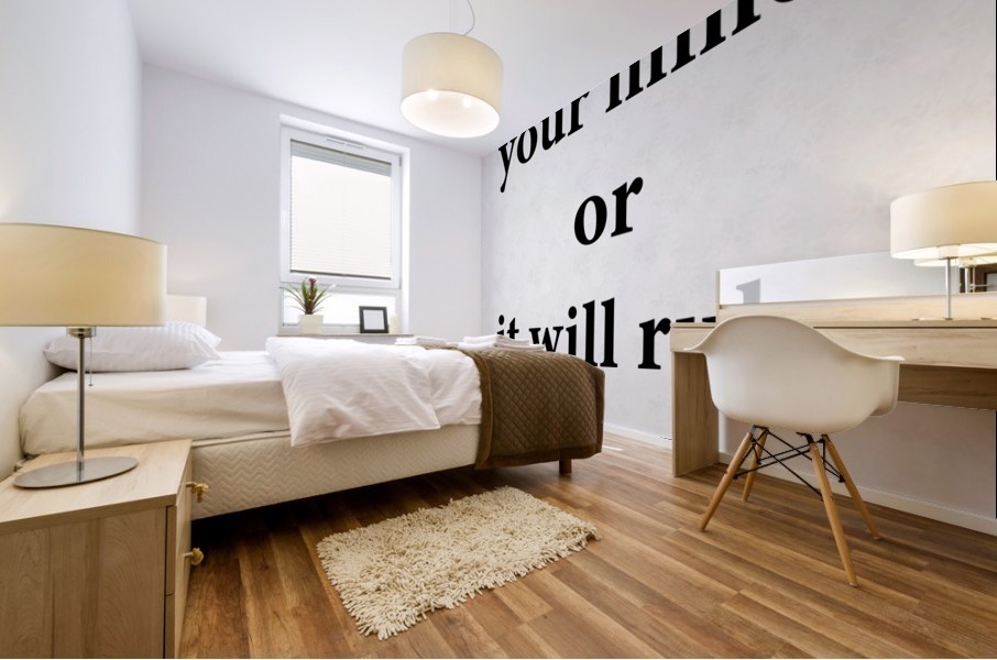 Rule Your Mind Mural print