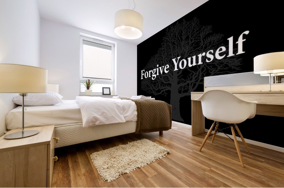 Forgive Yourself 2 Mural print