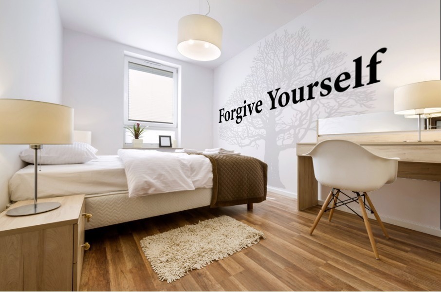 Forgive Yourself Mural print