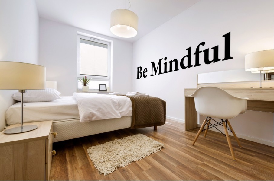 BE MINDFUL Mural print
