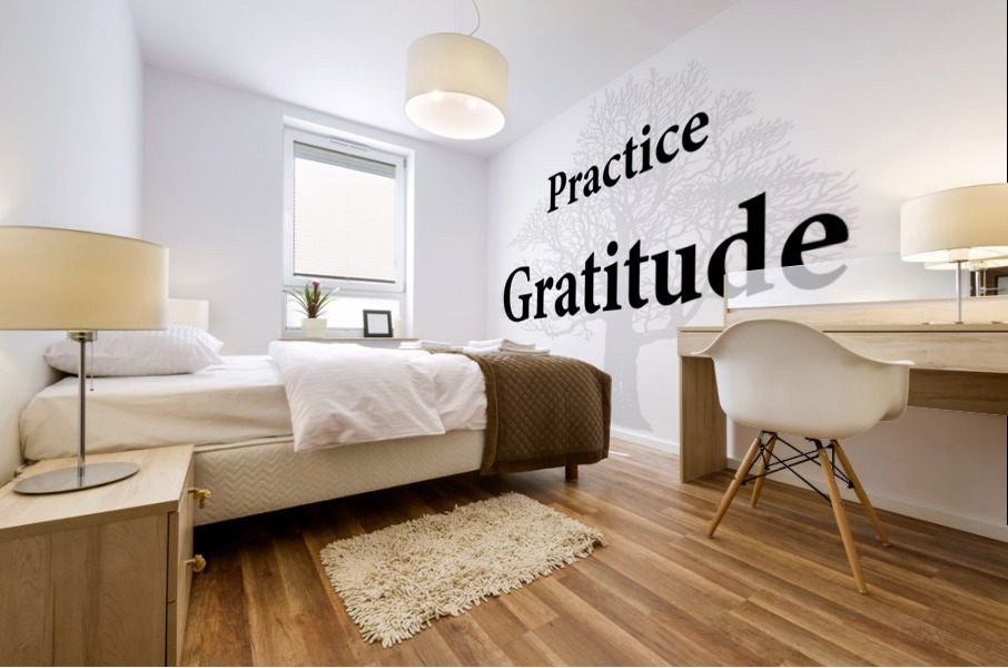 Practice Gratitude Mural print