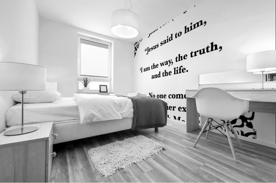 John 14 6 Mural print