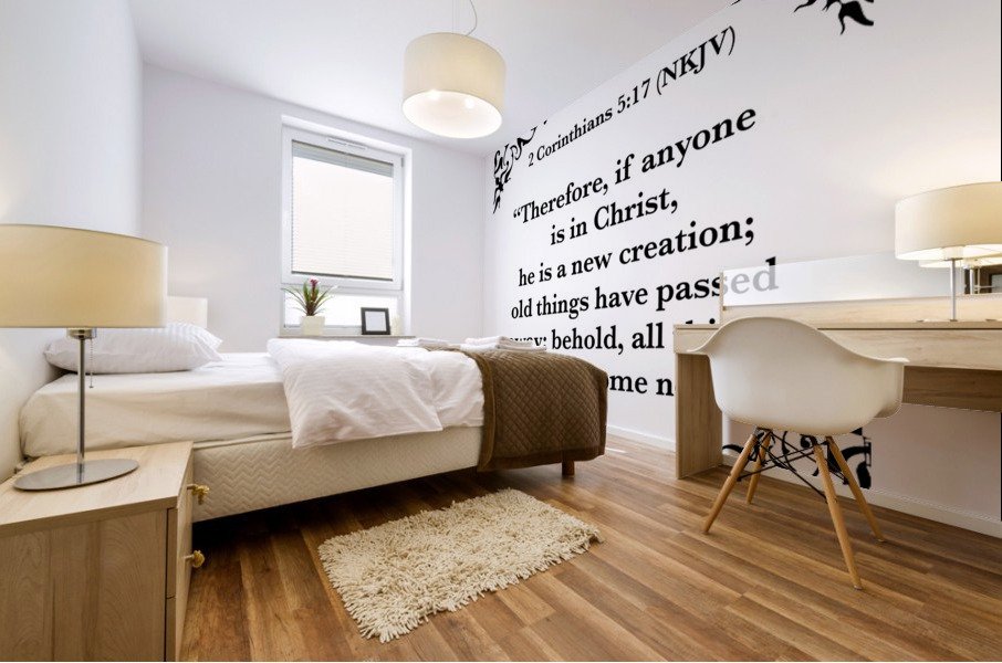 2 Corinthians 5 17 Mural print