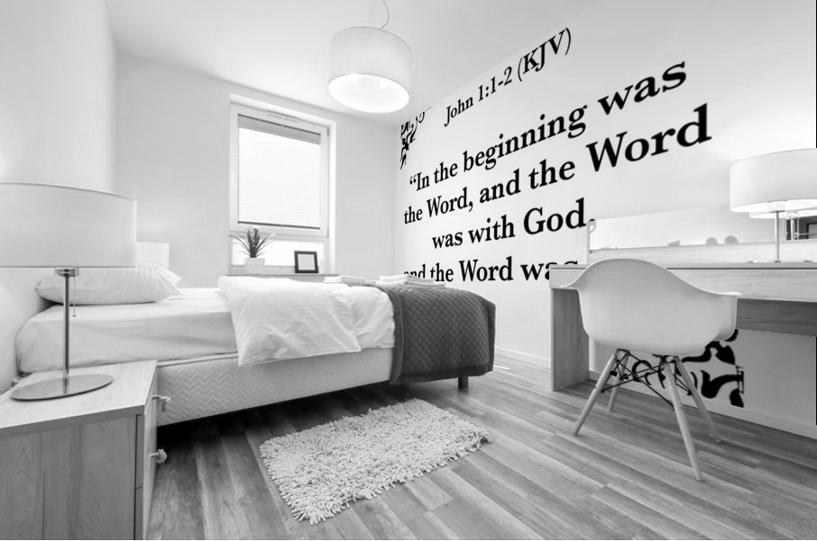 John 1 1 2 Mural print