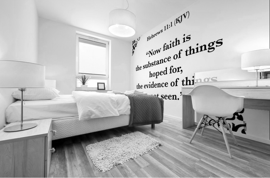 Hebrews 11 1 Mural print