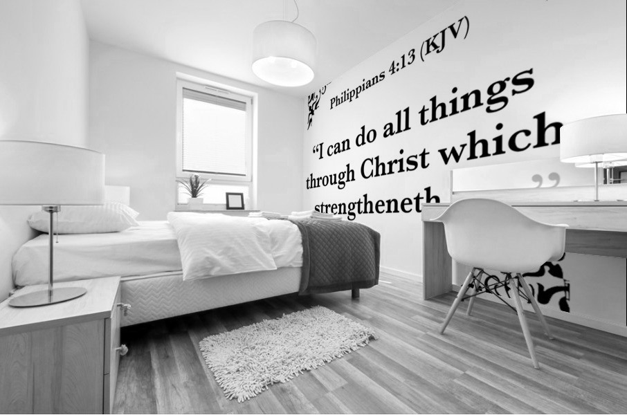 Philippians 4 13 Mural print