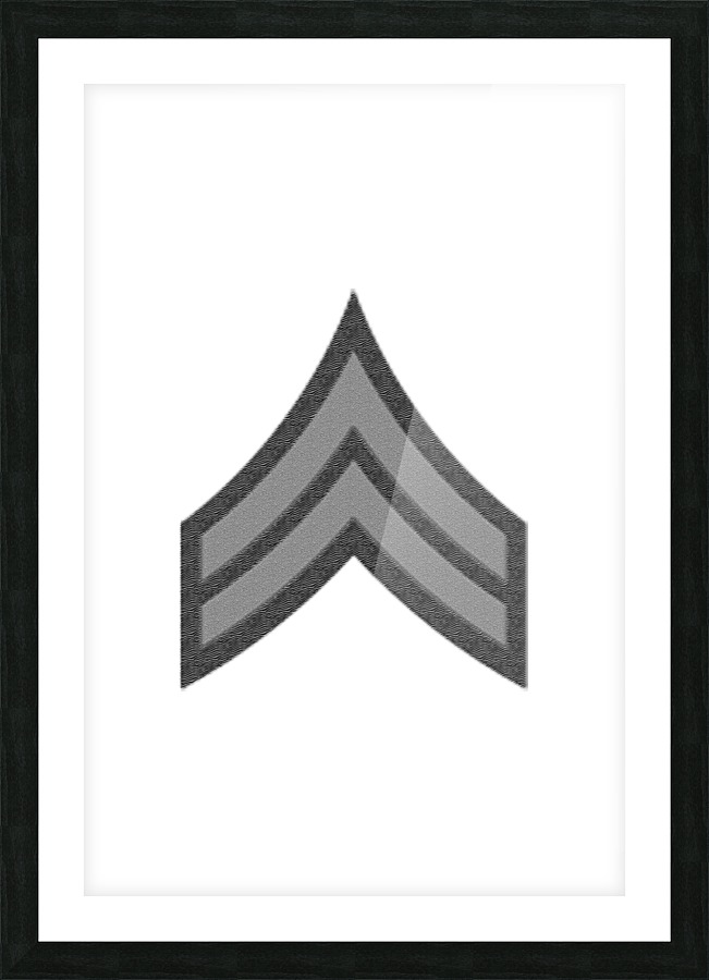 Corporal Picture Frame print