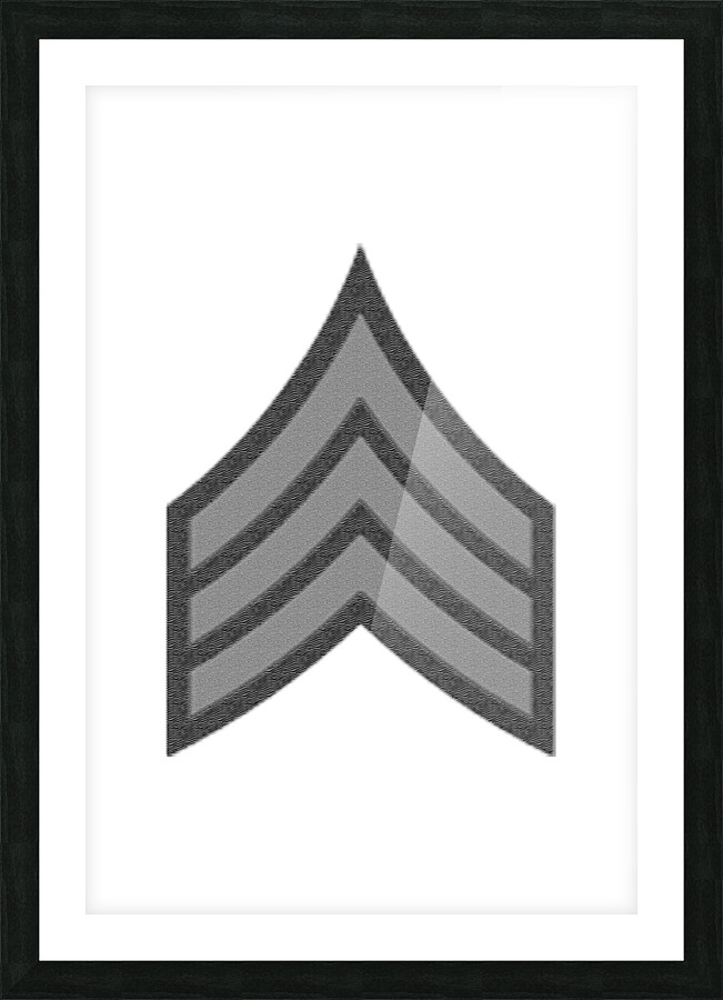 Sergeant Picture Frame print