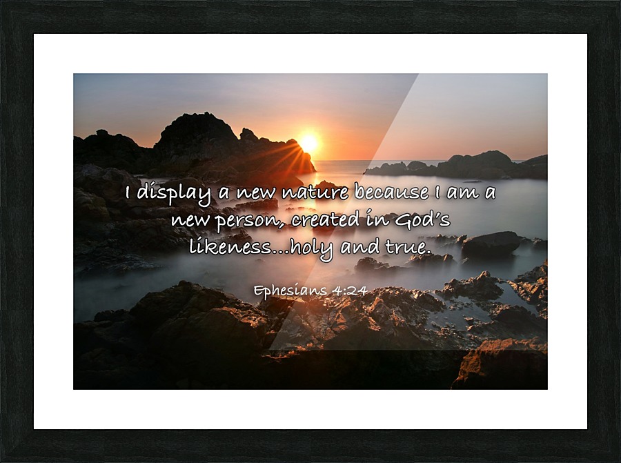 New Nature Picture Frame print