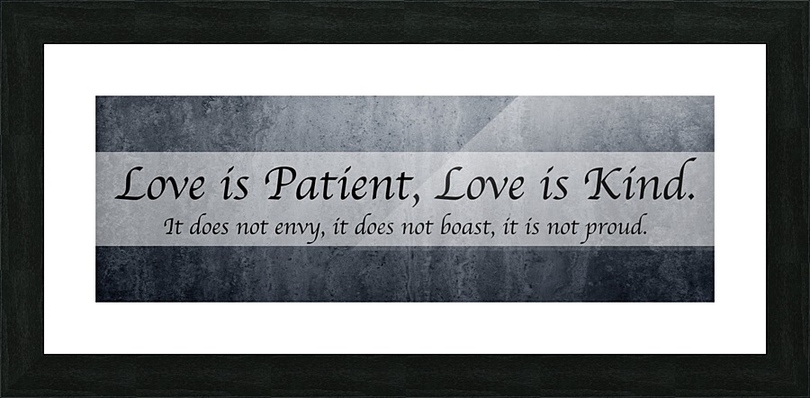 Love Is 2 Picture Frame print