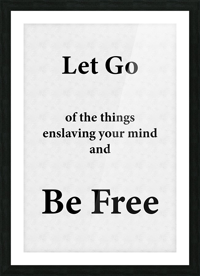 Be Free Picture Frame print