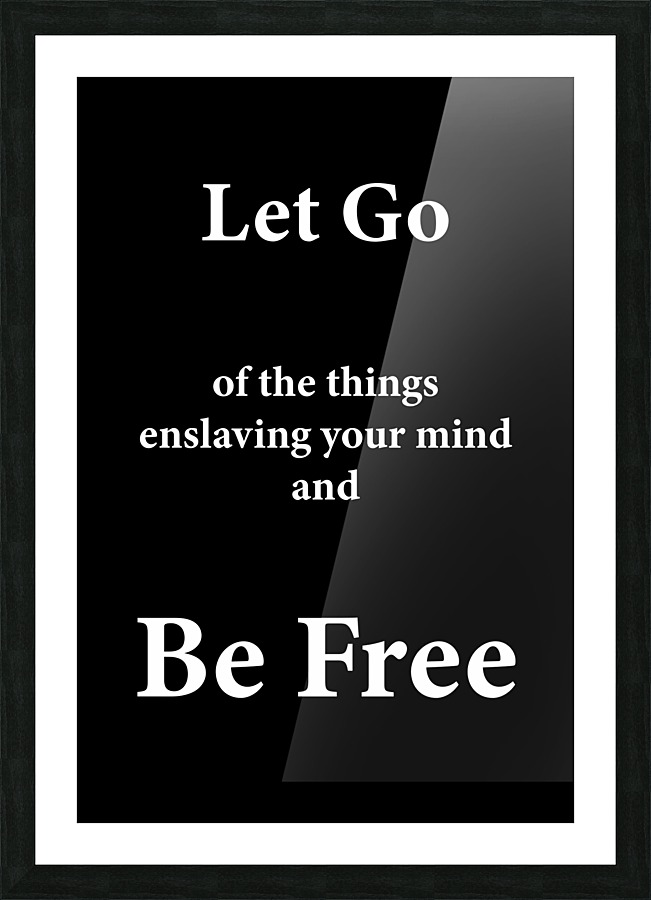 Be Free 2 Picture Frame print