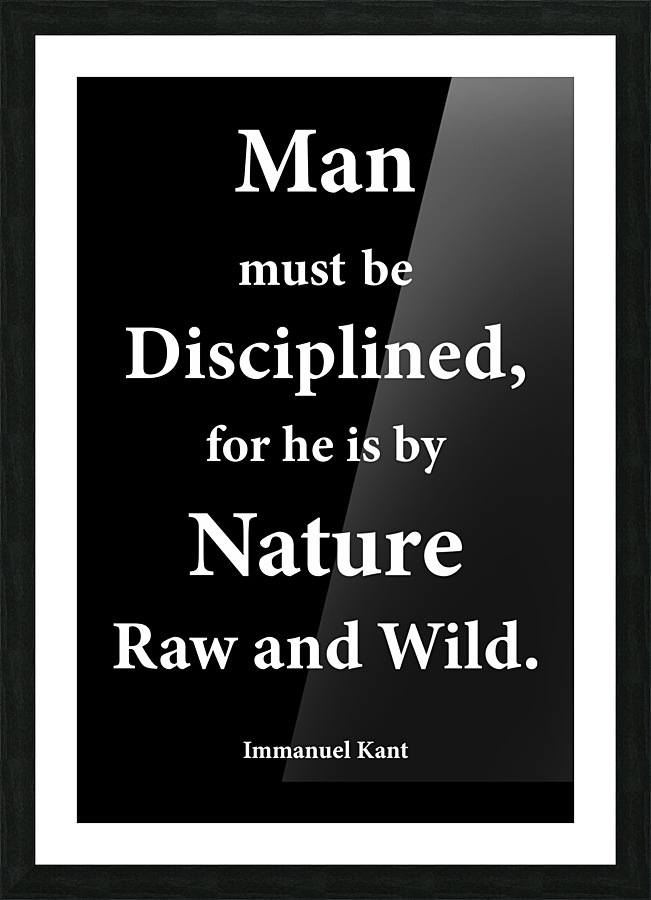 Man Must Be 2 Picture Frame print
