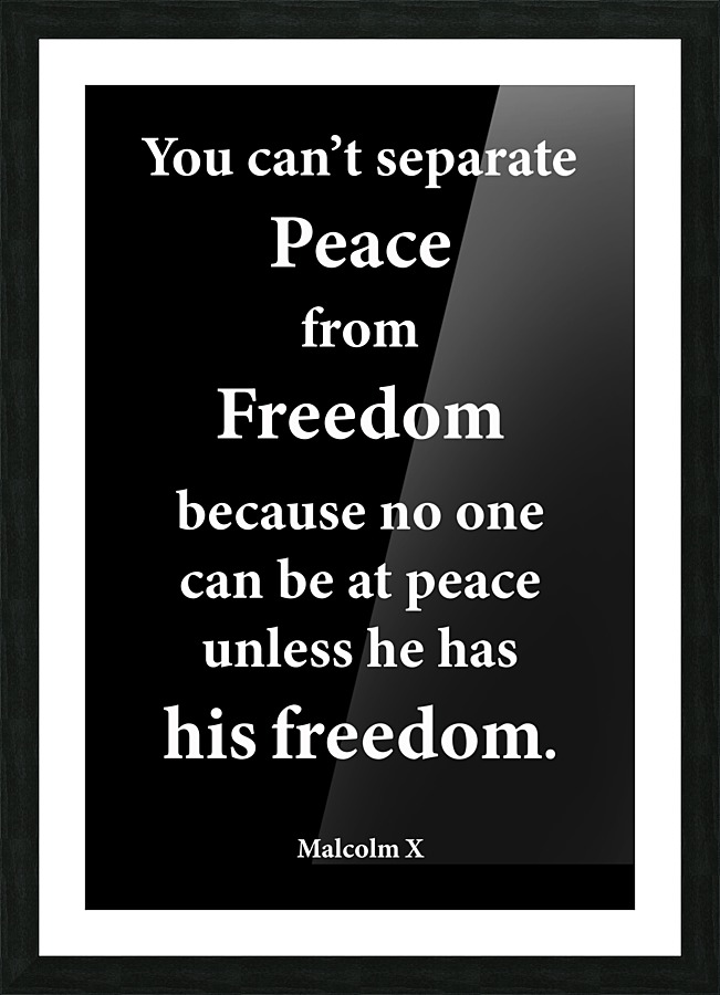 Peace From Freedom 2 Picture Frame print