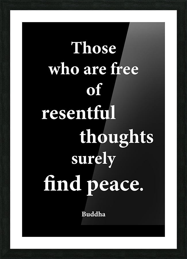 Resentful Thoughts 2 Picture Frame print