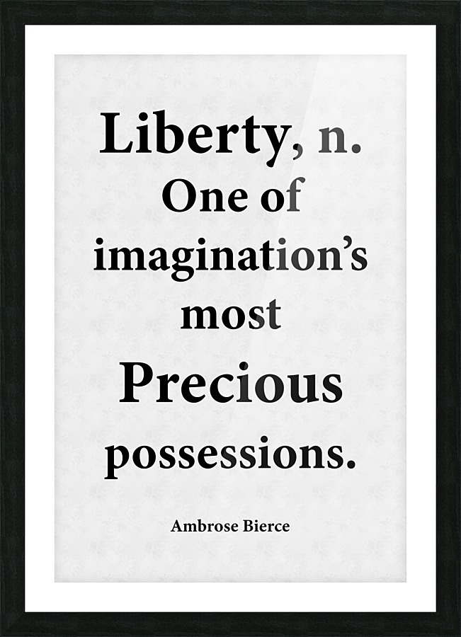 Liberty is Precious Picture Frame print