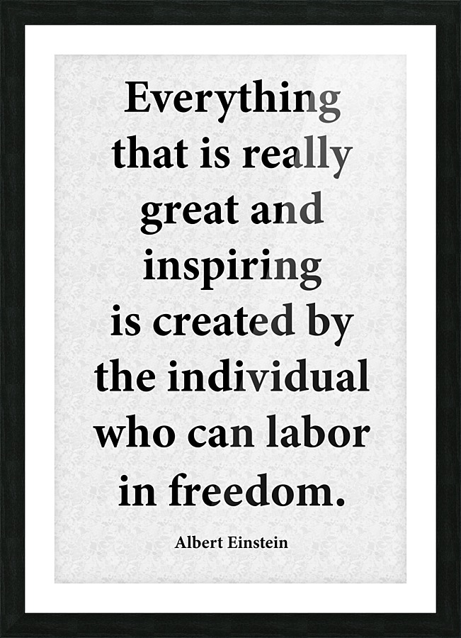 Labor in Freedom Picture Frame print