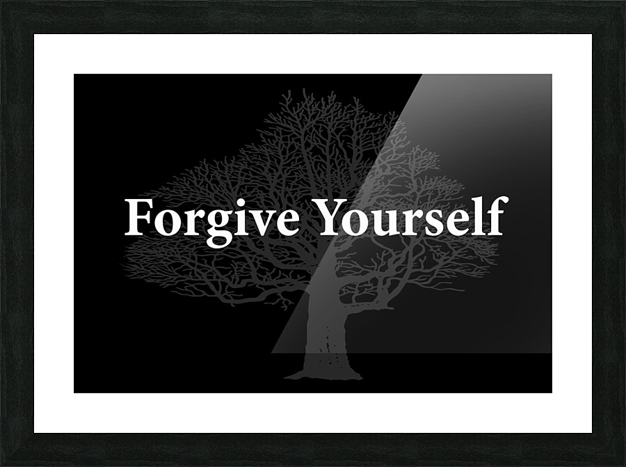 Forgive Yourself 2 Picture Frame print