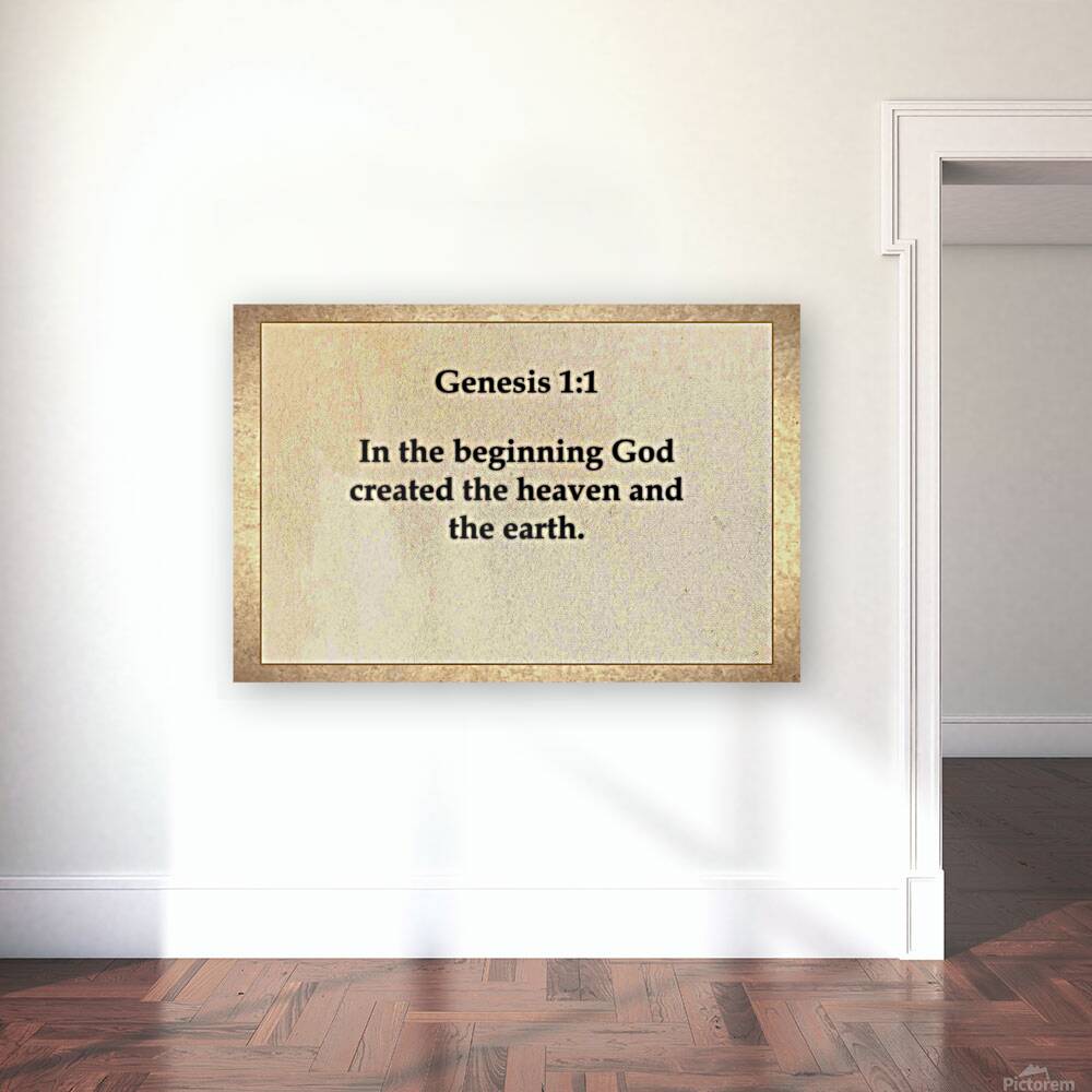 Genesis 1 1  Reproduction