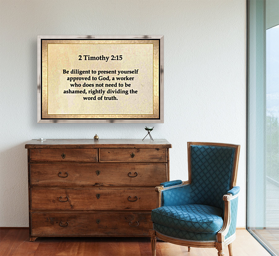 2 Timothy 2 15 Reproduction