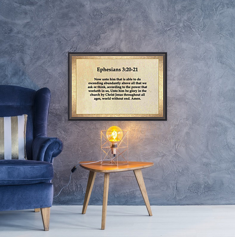 Ephesians 3 20 21 Reproduction
