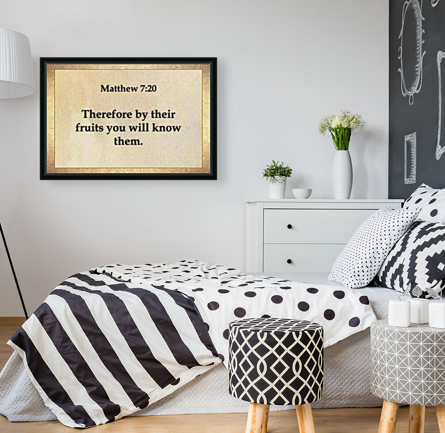 Matthew 7 20 Reproduction