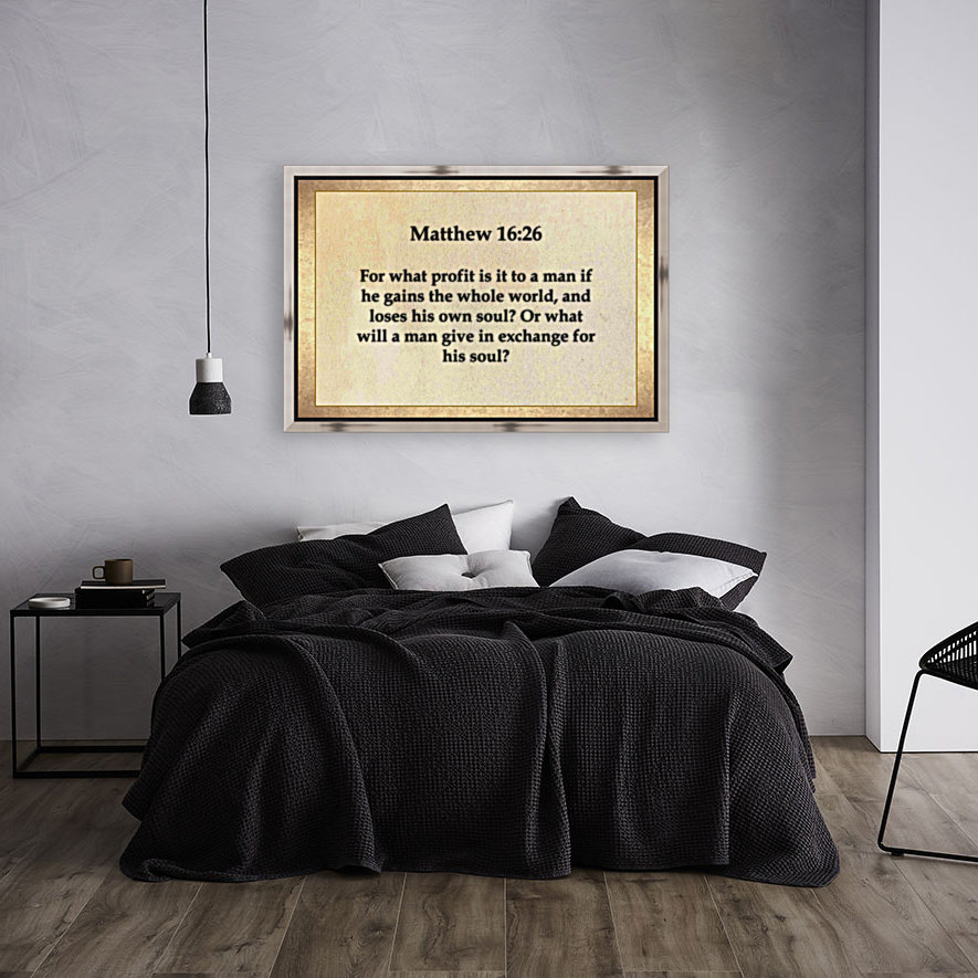 Matthew 16 26 Reproduction