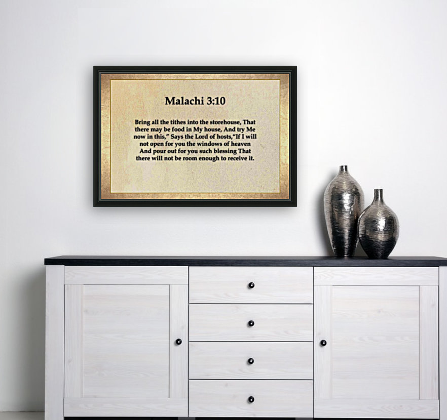 Malachi 3 10 Reproduction