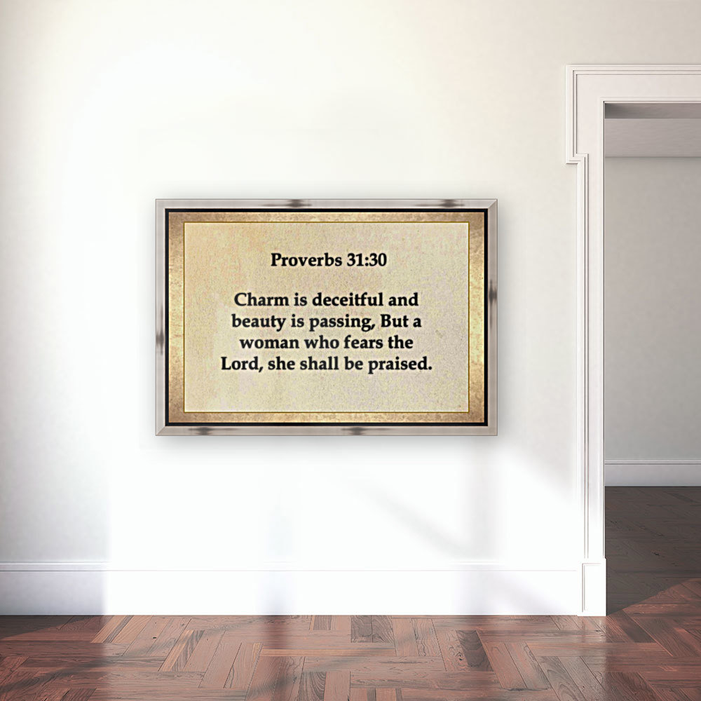 Proverbs 31 30 Reproduction