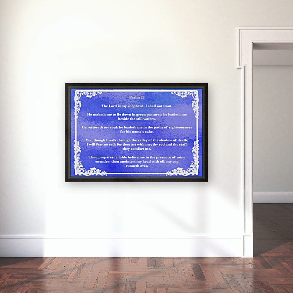 Psalm 23 9BL Reproduction