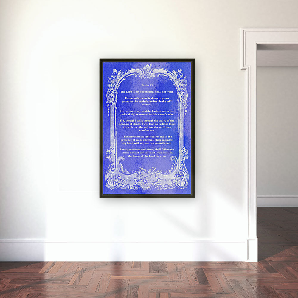 Psalm 23 7BL Reproduction