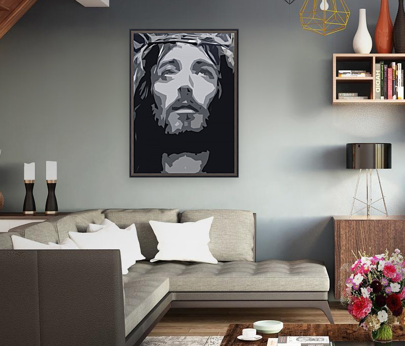 Christ Looking Up Reproduction