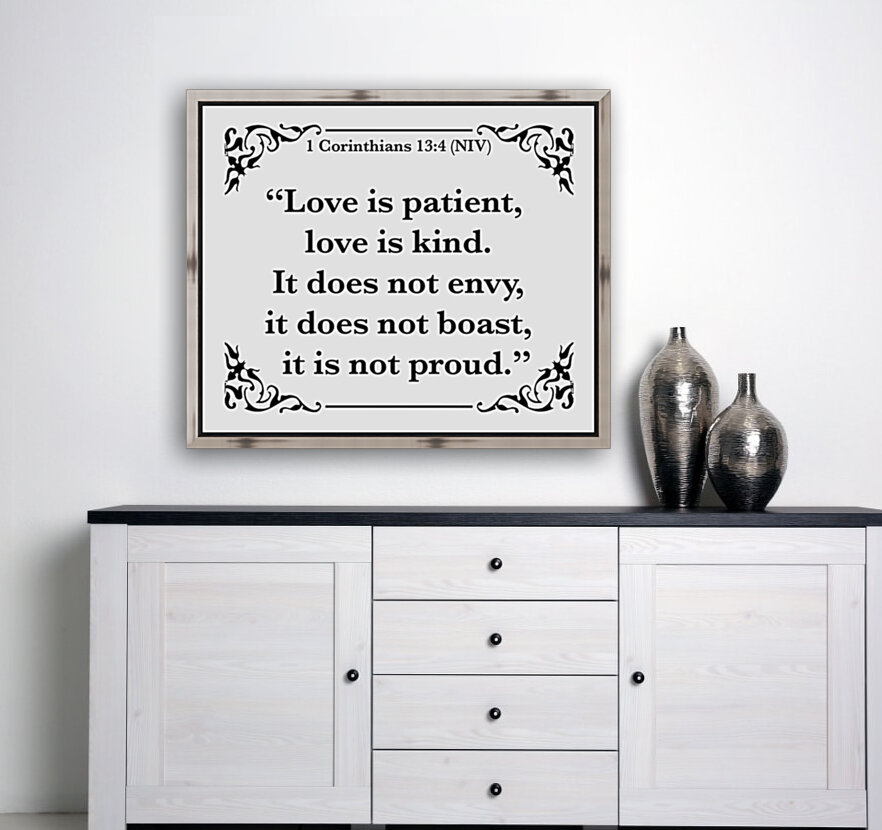 1 Corinthians 13 4 Reproduction