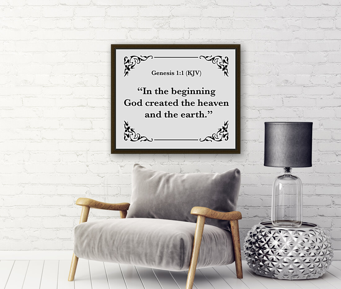Genesis 1 1 Reproduction
