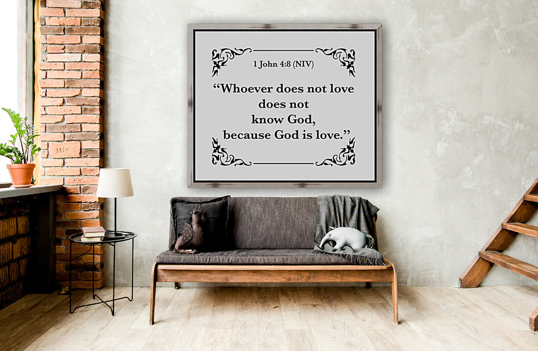 1 John 4 8 Reproduction