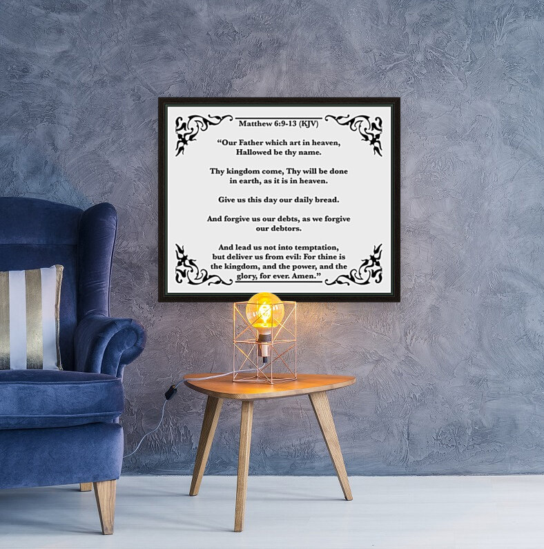 Mathew 6 9 13 Reproduction