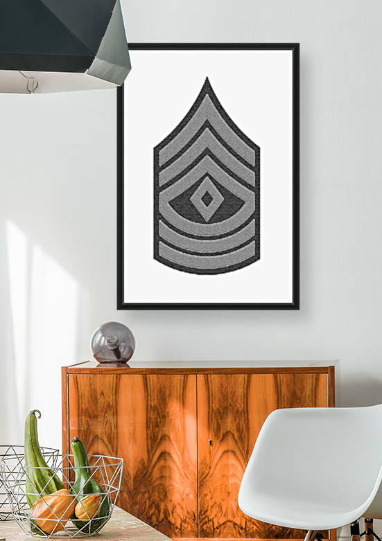 First Sergeant by Scripture on the Walls