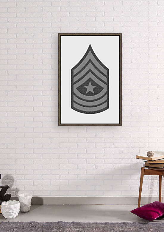 Sergeant Major by Scripture on the Walls