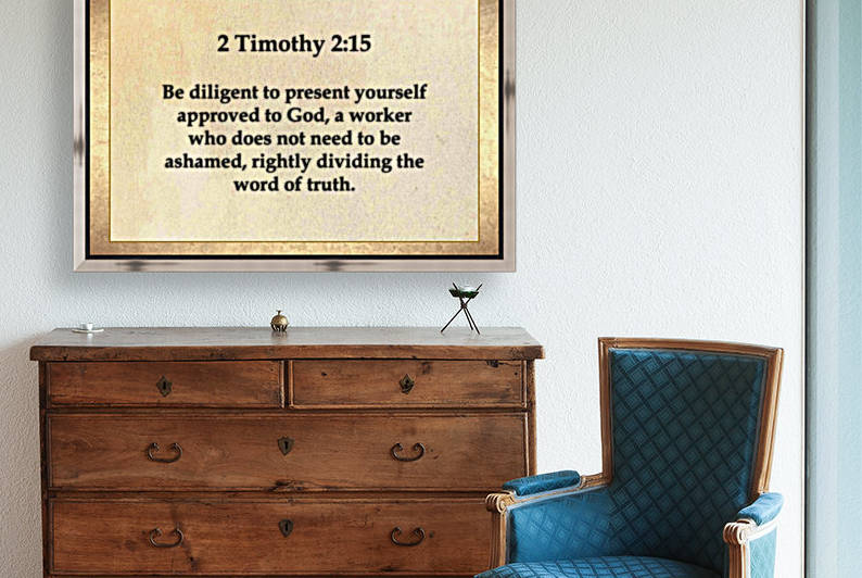 2 Timothy 2 15 Reproduction