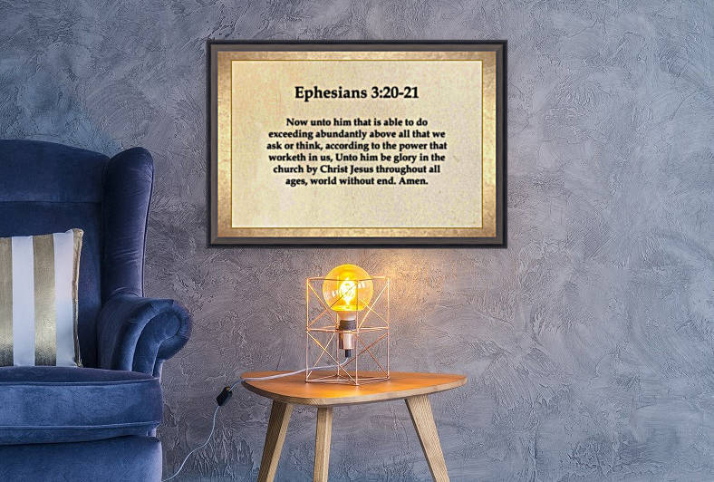 Ephesians 3 20 21 Reproduction