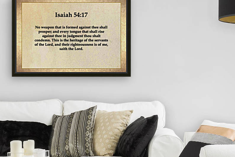 Isaiah 54 17 Reproduction
