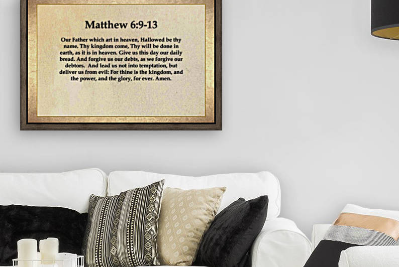 Matthew 6 9 13 Reproduction
