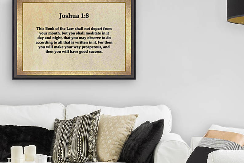 Joshua 1 8 Reproduction