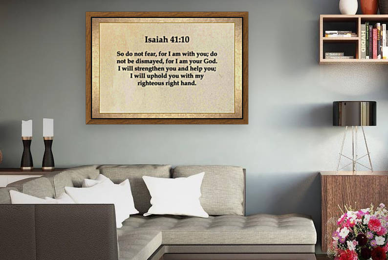 Isaiah 41 10 Reproduction