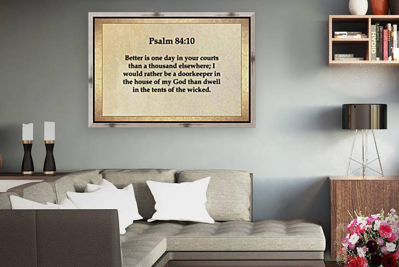 Psalm 84 10 Reproduction