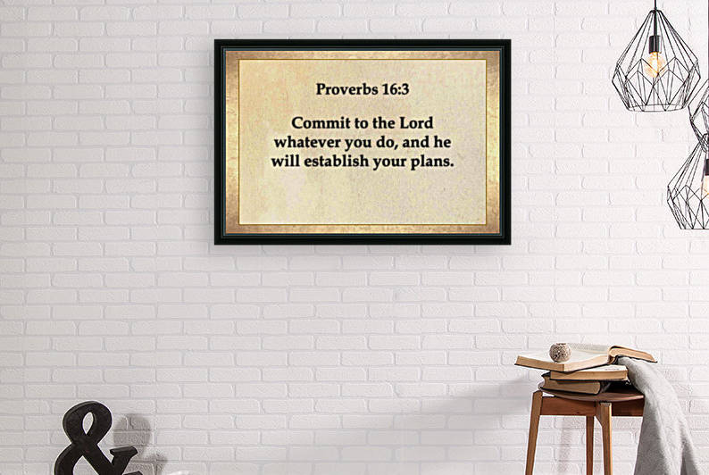 Proverbs 16 3 Reproduction