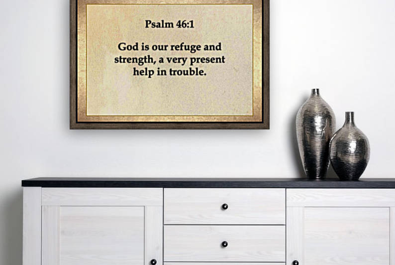 Psalm 46 1 Reproduction