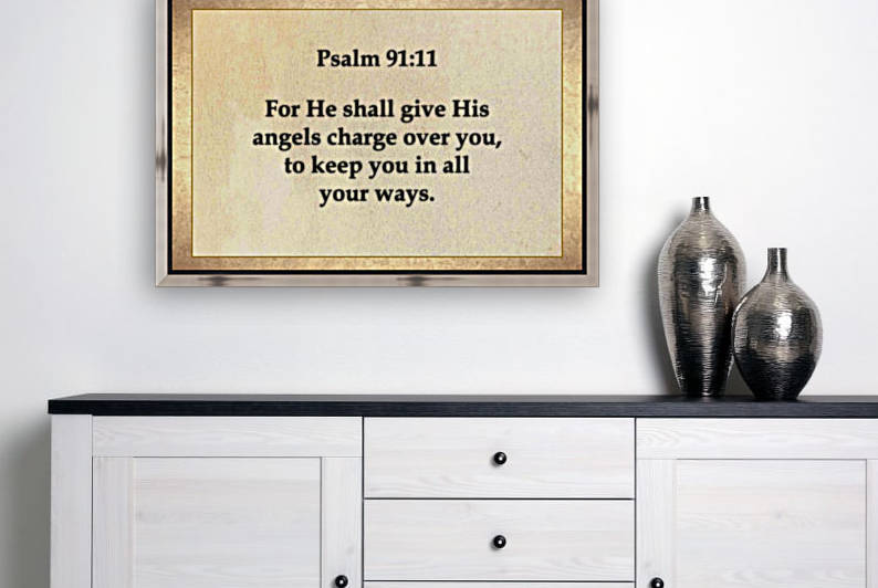 Psalm 91 11 Reproduction